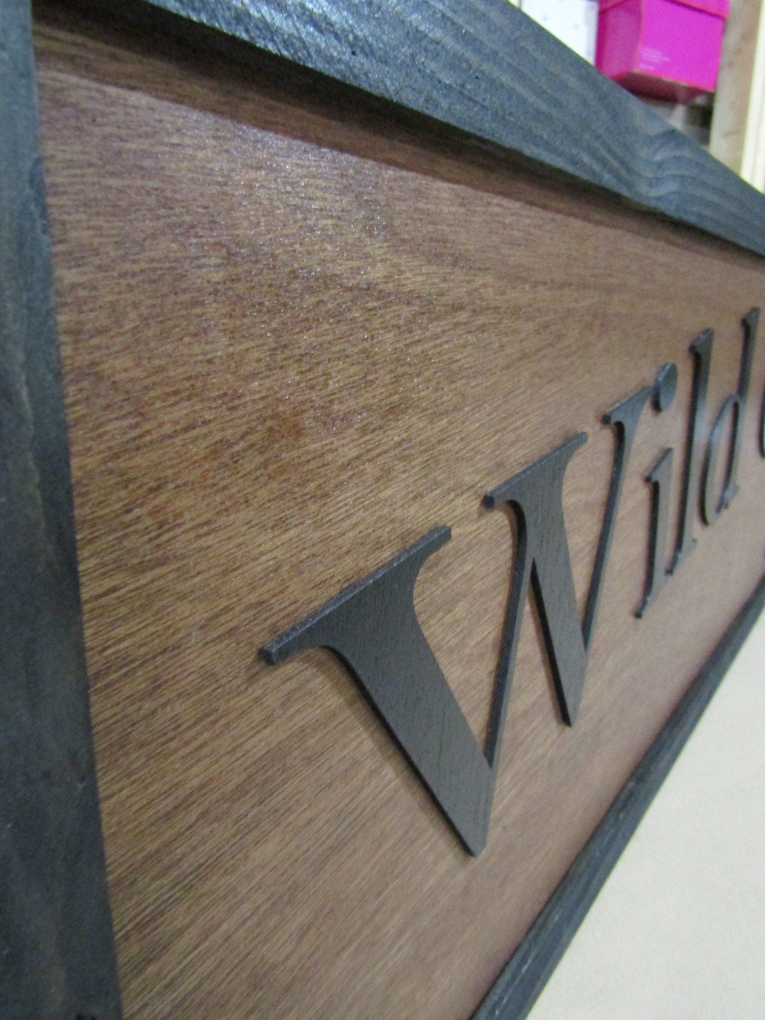 Custom Coyote Ranch Sign Company Name Address Signage Commerical Oversized Rustic Business Logo Wood Laser Cut Out 3D Extra Large Handmade