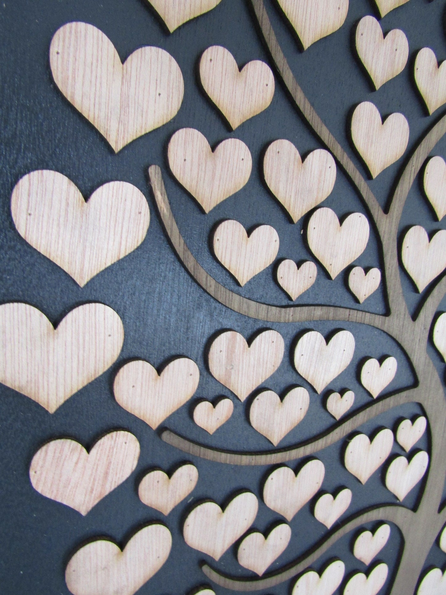 Wedding Sign Board Love Birds Hearts Tree Bridal Alternative Sign In Board Signature Name Sign Signature Board Guest Book Friends Family