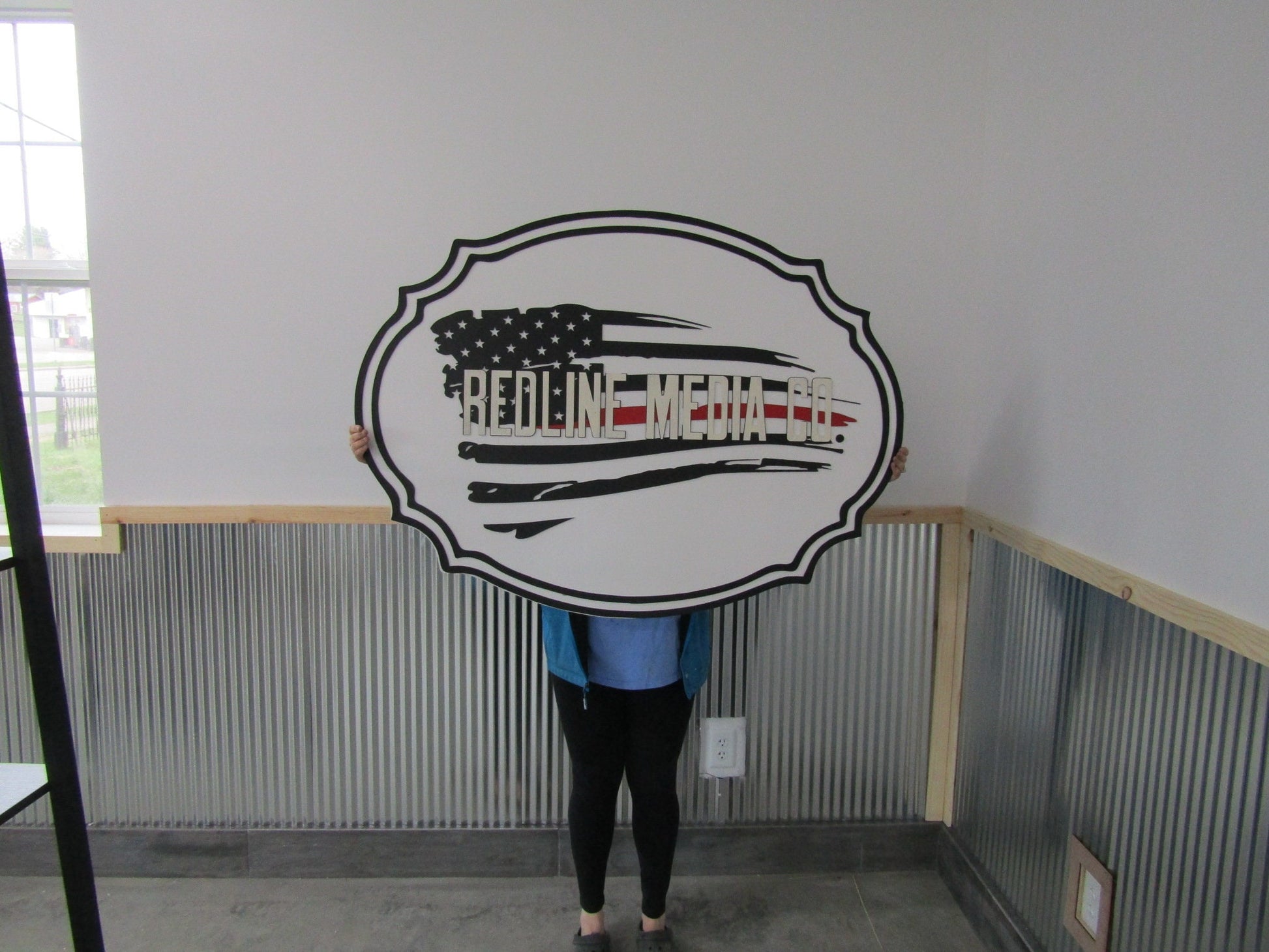 custom logo sign
