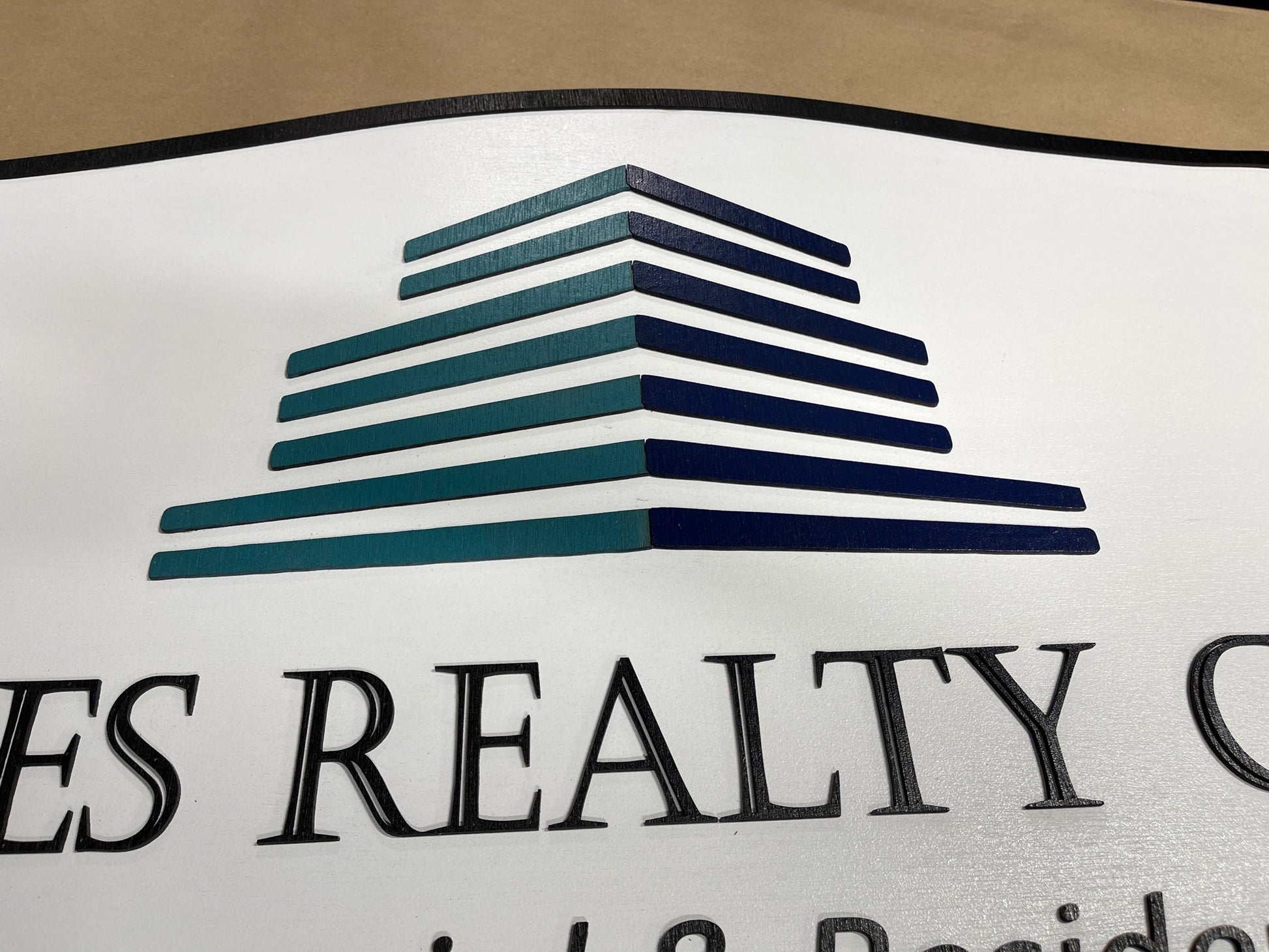 Custom Handmade Wood Sign for Outdoor Indoor Hanging Personalized for your Business, Ranch or Office Commercial Realty Signage