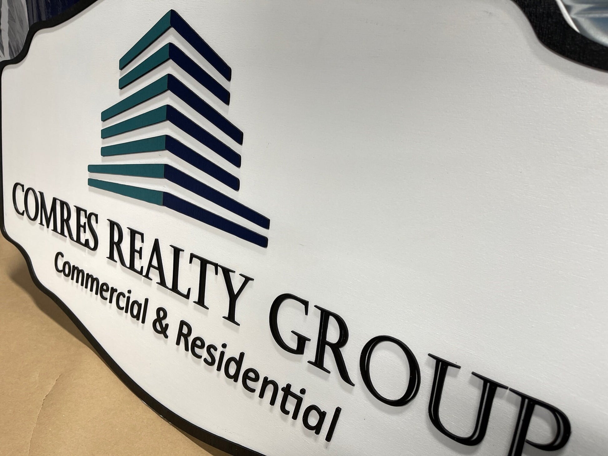 Custom Handmade Wood Sign for Outdoor Indoor Hanging Personalized for your Business, Ranch or Office Commercial Realty Signage