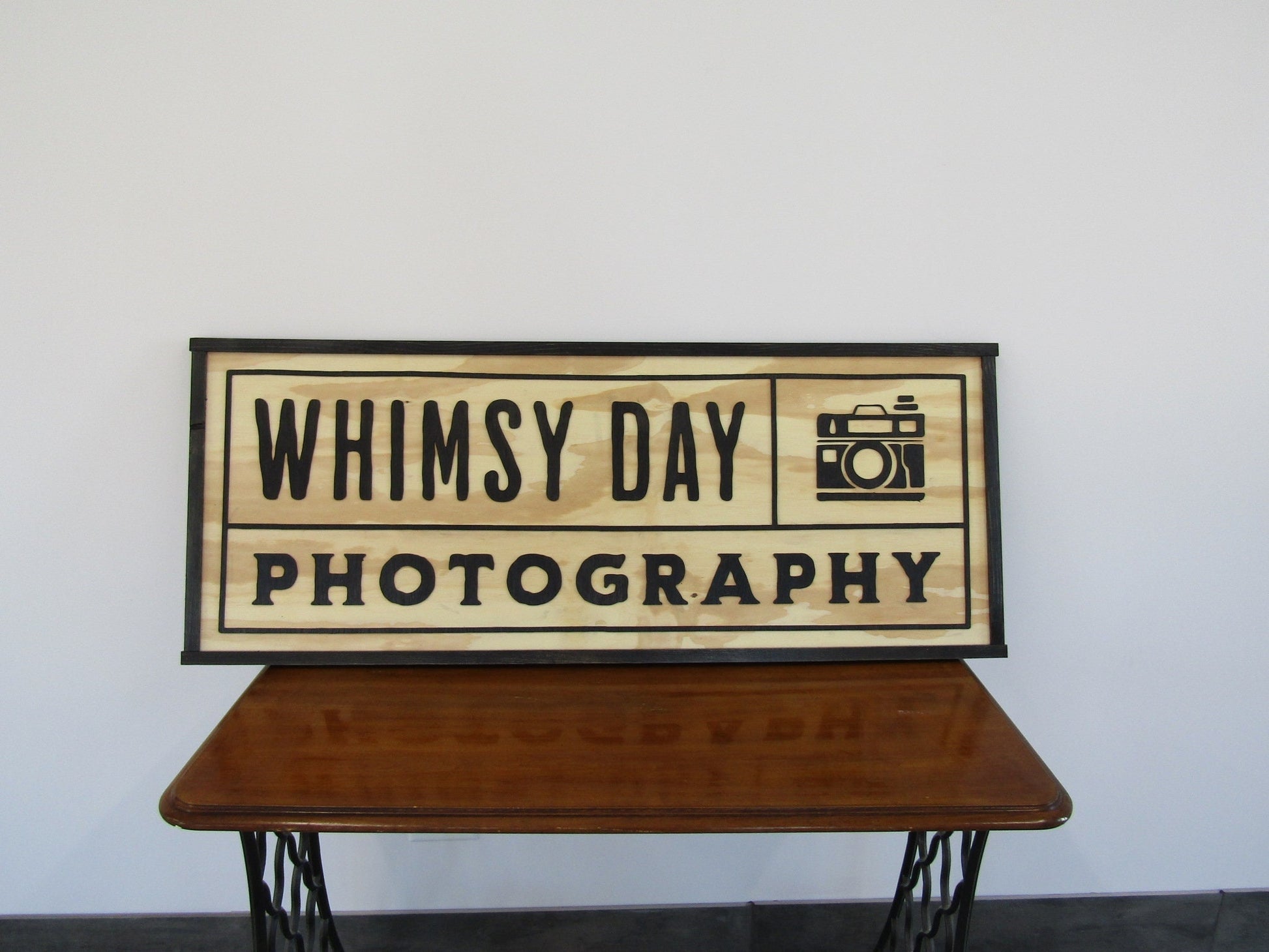 photography sign