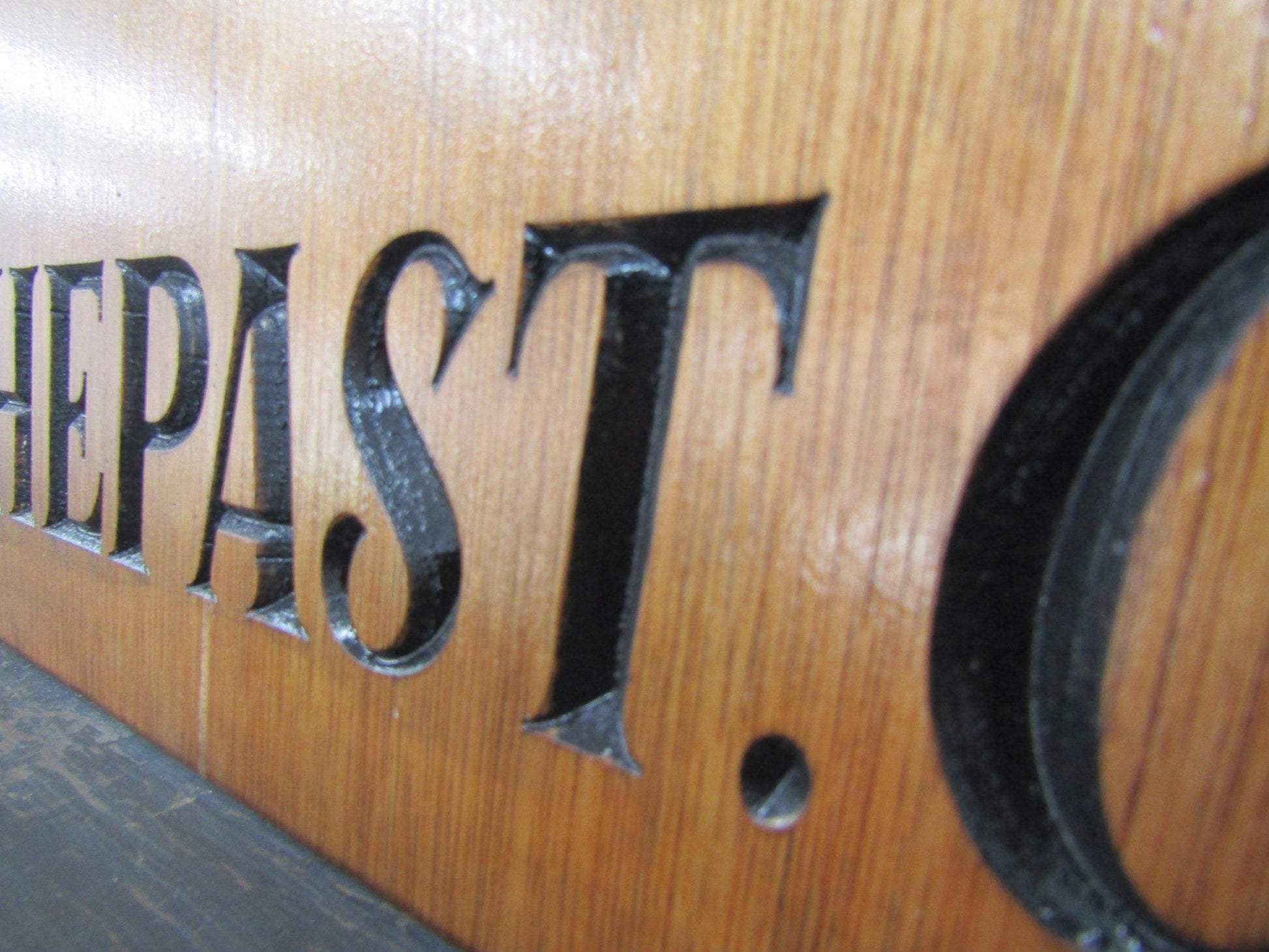 Custom Business Sign Personalized Advertising Style Engraved Commerical Signage Routed Carved Indoor Outdoor Color Filled Sign Handmade