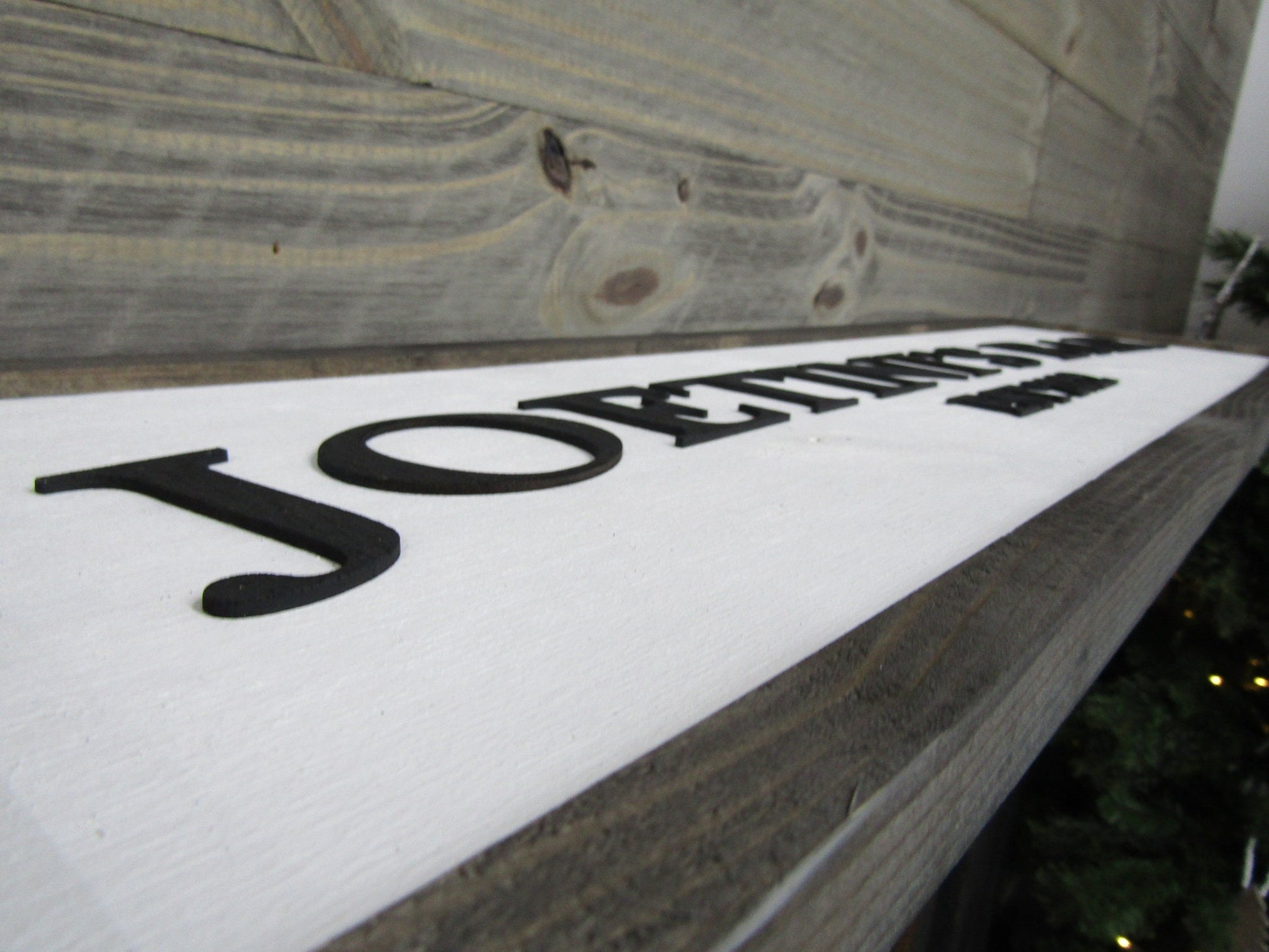 Custom Personalized Bar Sign Fathers Day Gift Established Sign Oversized 3D Raised Text Made To Order Indoor Outdoor Patio Basement Signage