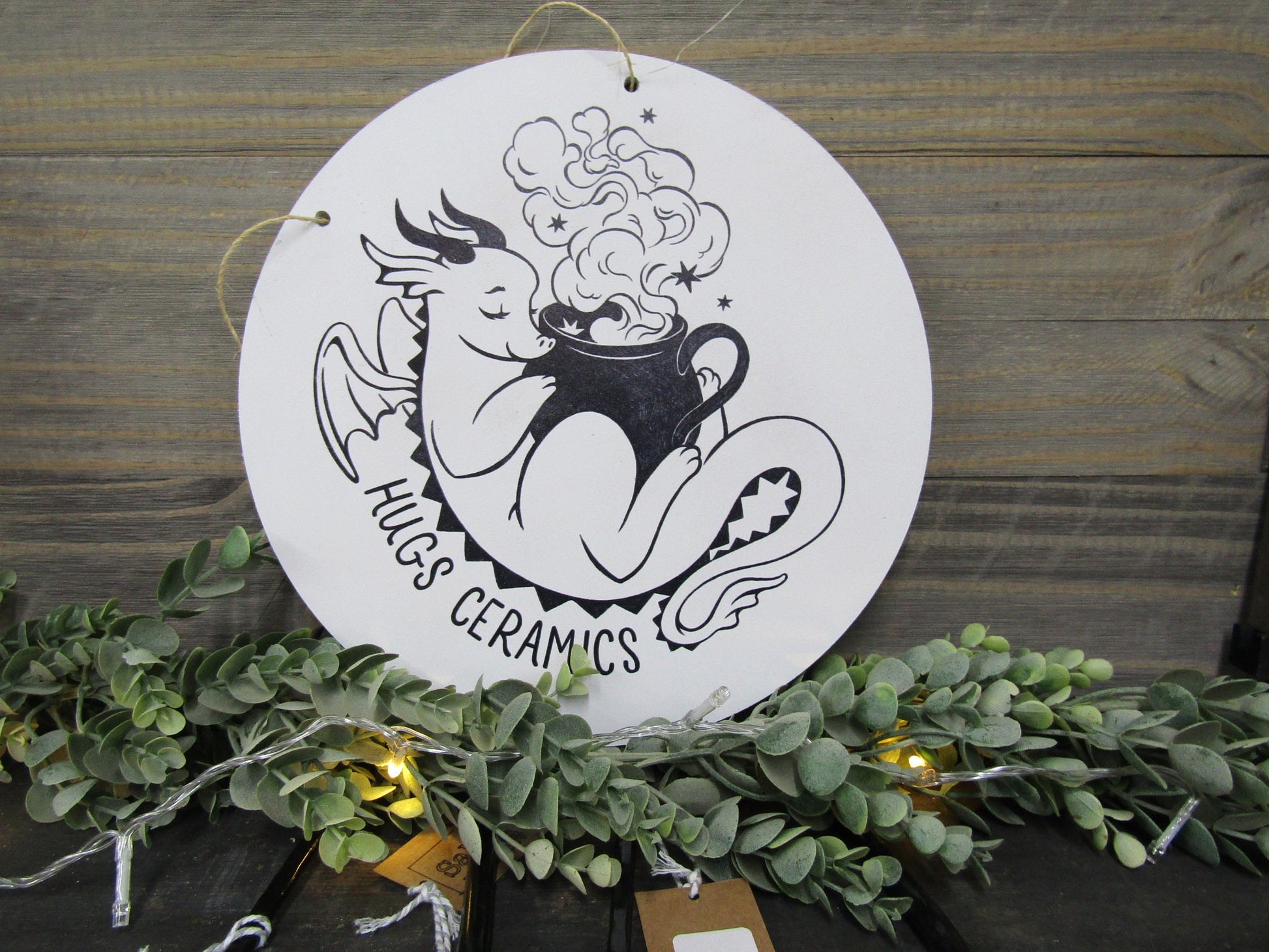 Coffee shop custom sign printed direct to wood. personalized with your logo great for your store front or behind register