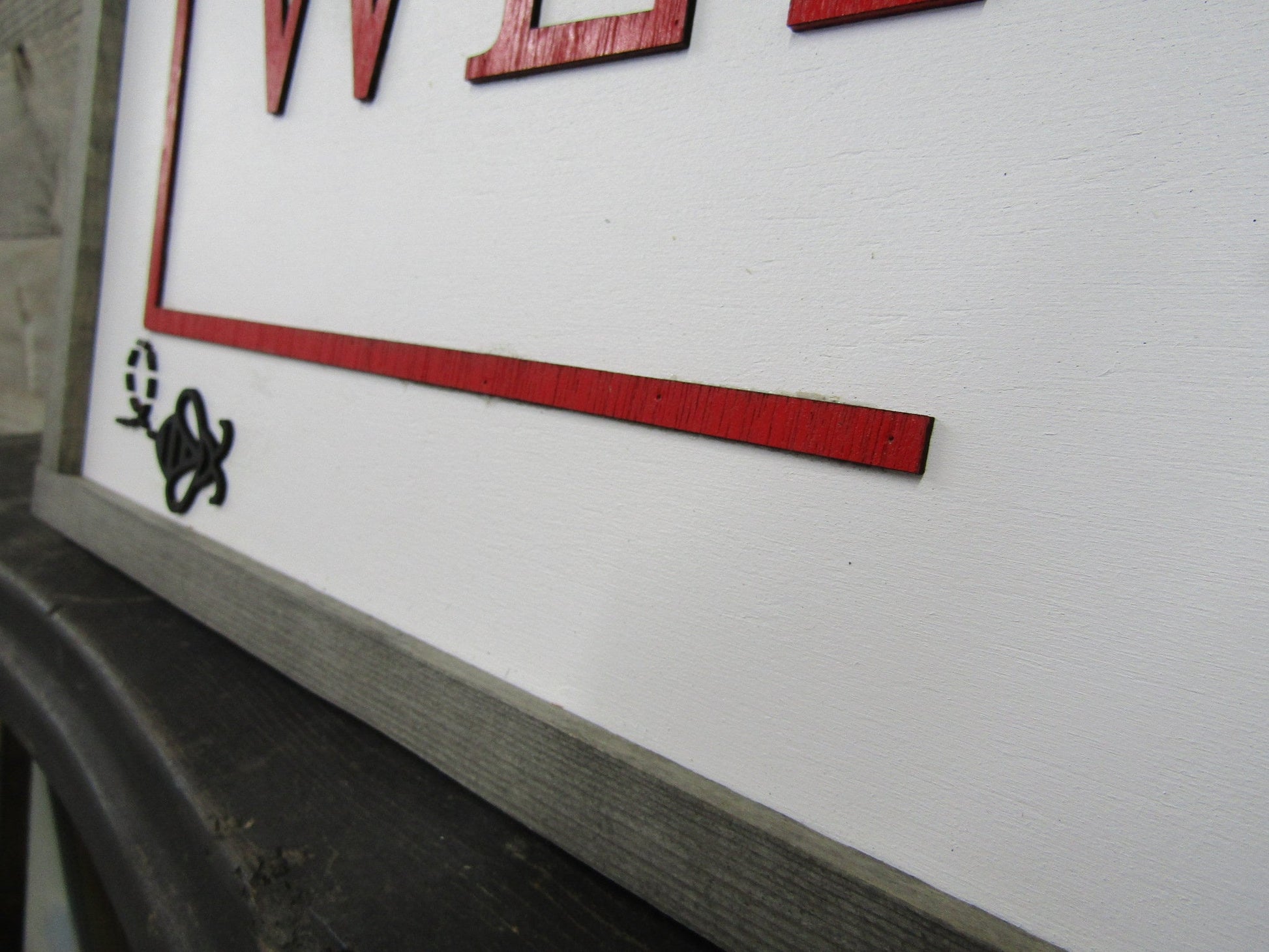 Large Custom Ranch Sign Over-sized Rustic Wood Laser Cut Out 3D Extra Large Sign Home Thank You Established Wettersten Way Handmade Farm