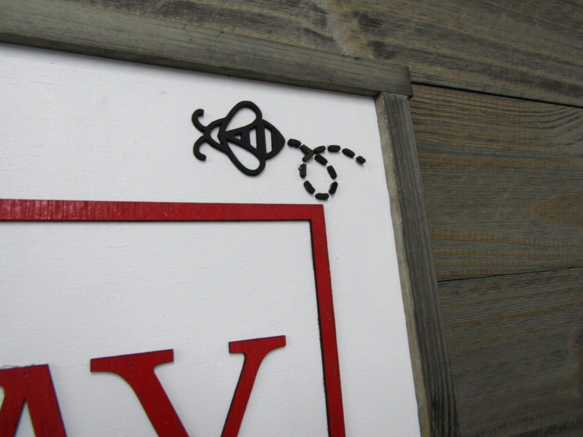 Large Custom Ranch Sign Over-sized Rustic Wood Laser Cut Out 3D Extra Large Sign Home Thank You Established Wettersten Way Handmade Farm