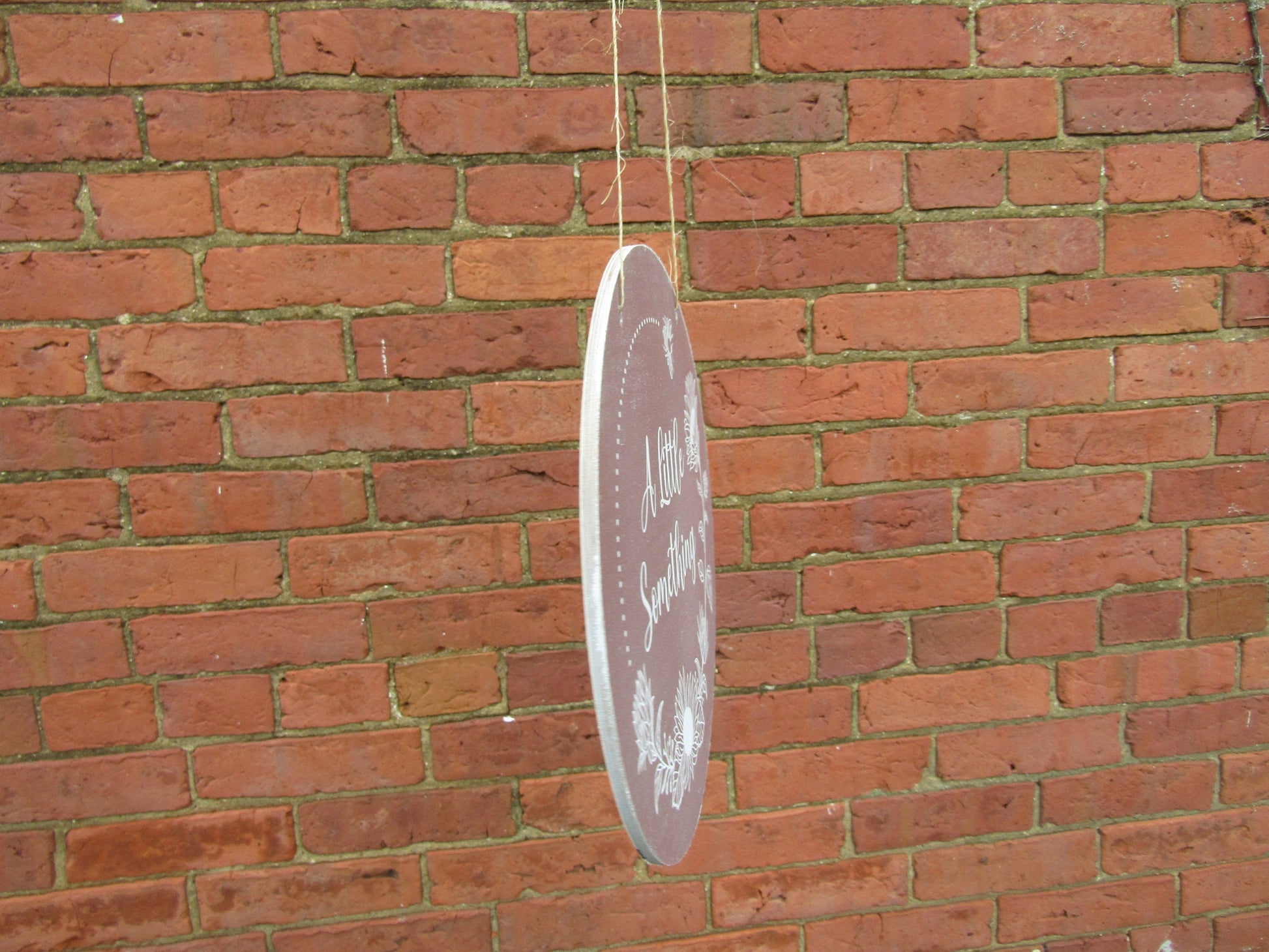 A little something Booth Vendor Sign Small Business Commerical Signage Your Logo Image Printed on Wood Light Weight Sunflowers Bees Handmade