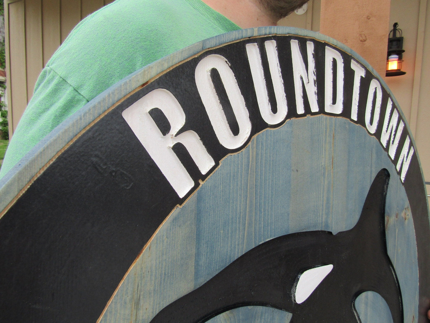 Oversized BJJ Sign Brazilian Jiu Jitsu Sign MMA Gym Sign Engraved Martial Arts Sign Custom Gym Logo Personalized Dojo Sign Round Signs