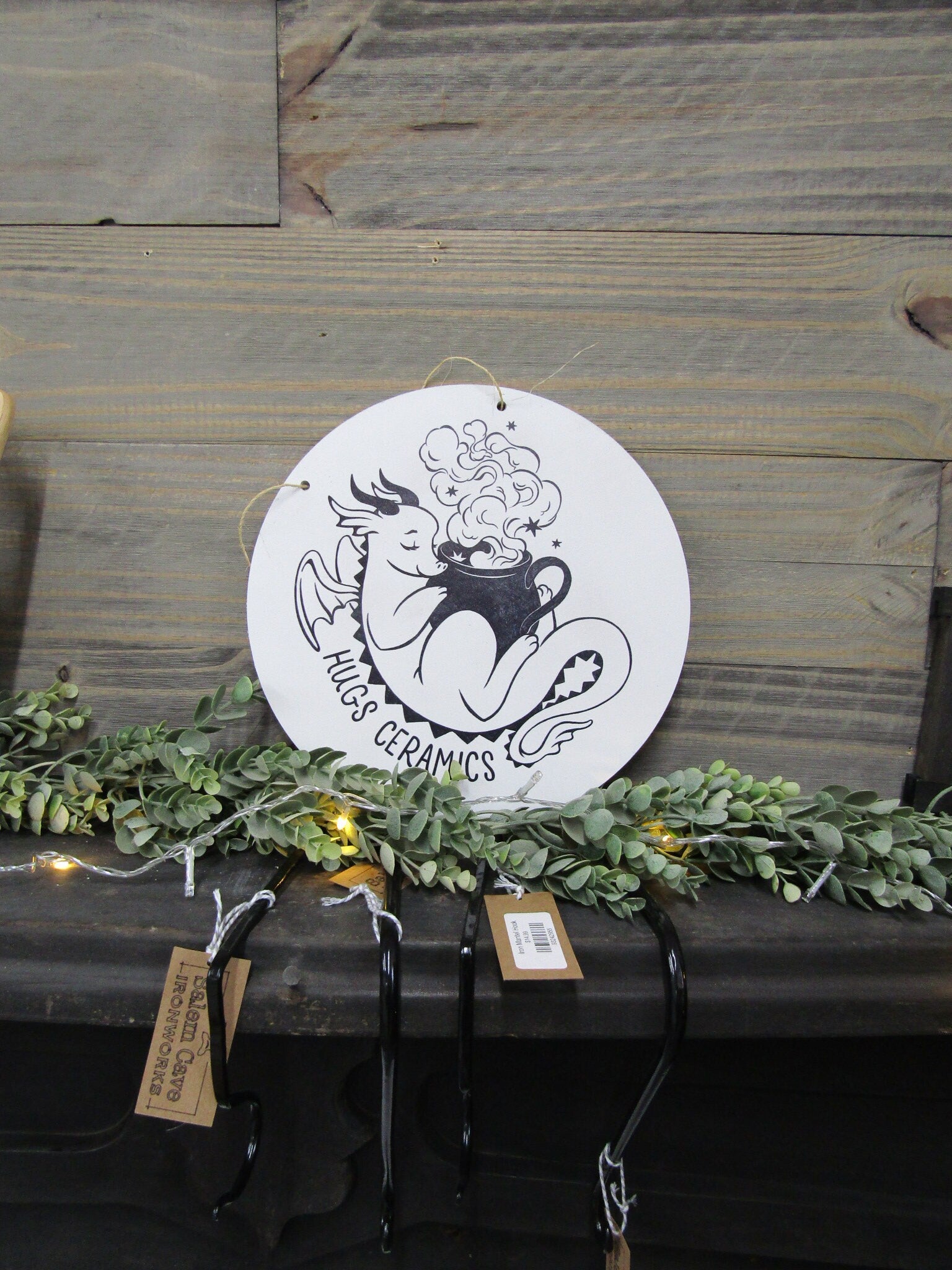 Coffee shop custom sign printed direct to wood. personalized with your logo great for your store front or behind register