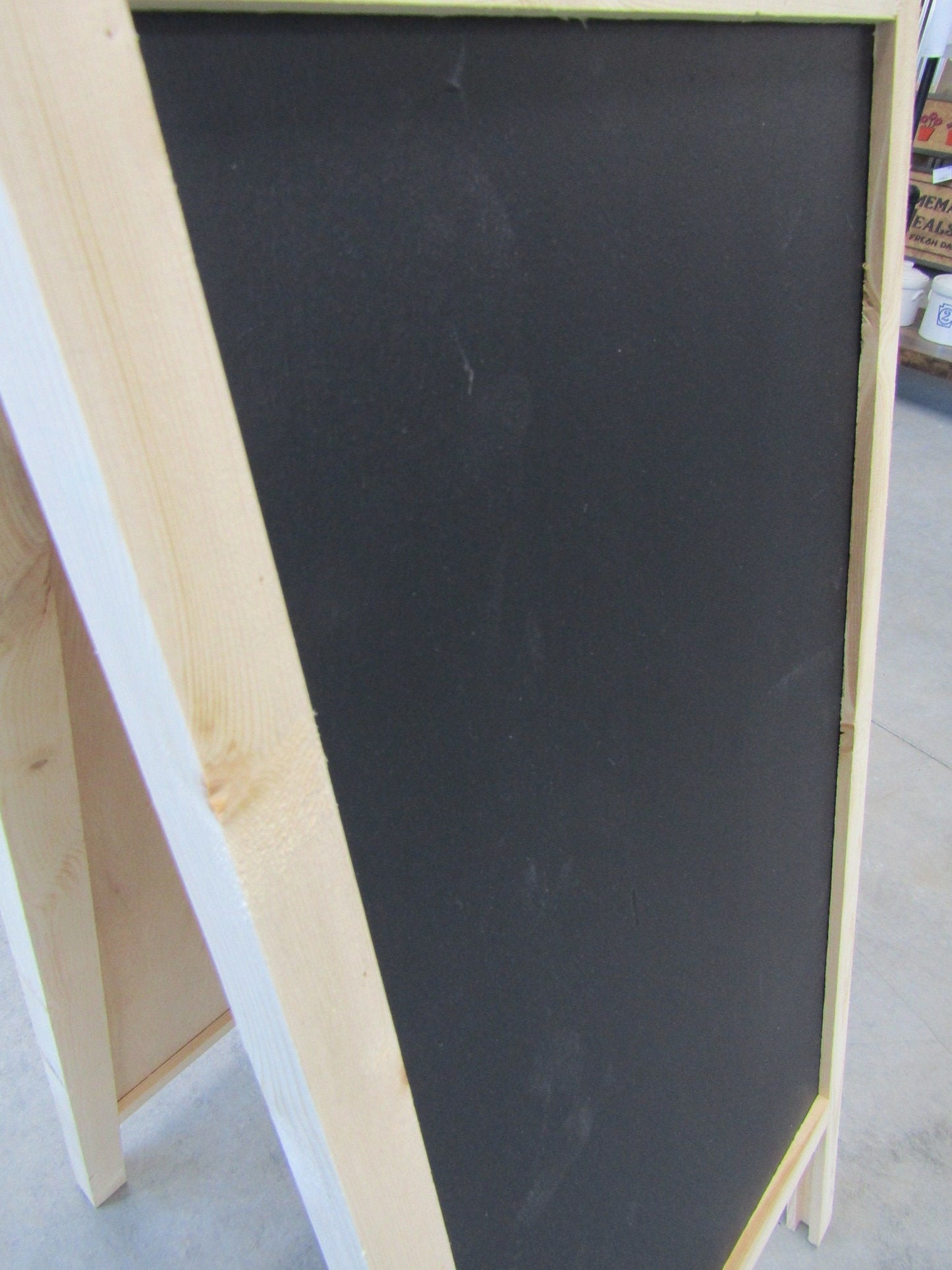Chalk Board Daily Specials Sidewalk Sandwich Board A Frame Folding Affordable Info Sign Free Standing Extra Large Commercial Hinge Outdoor