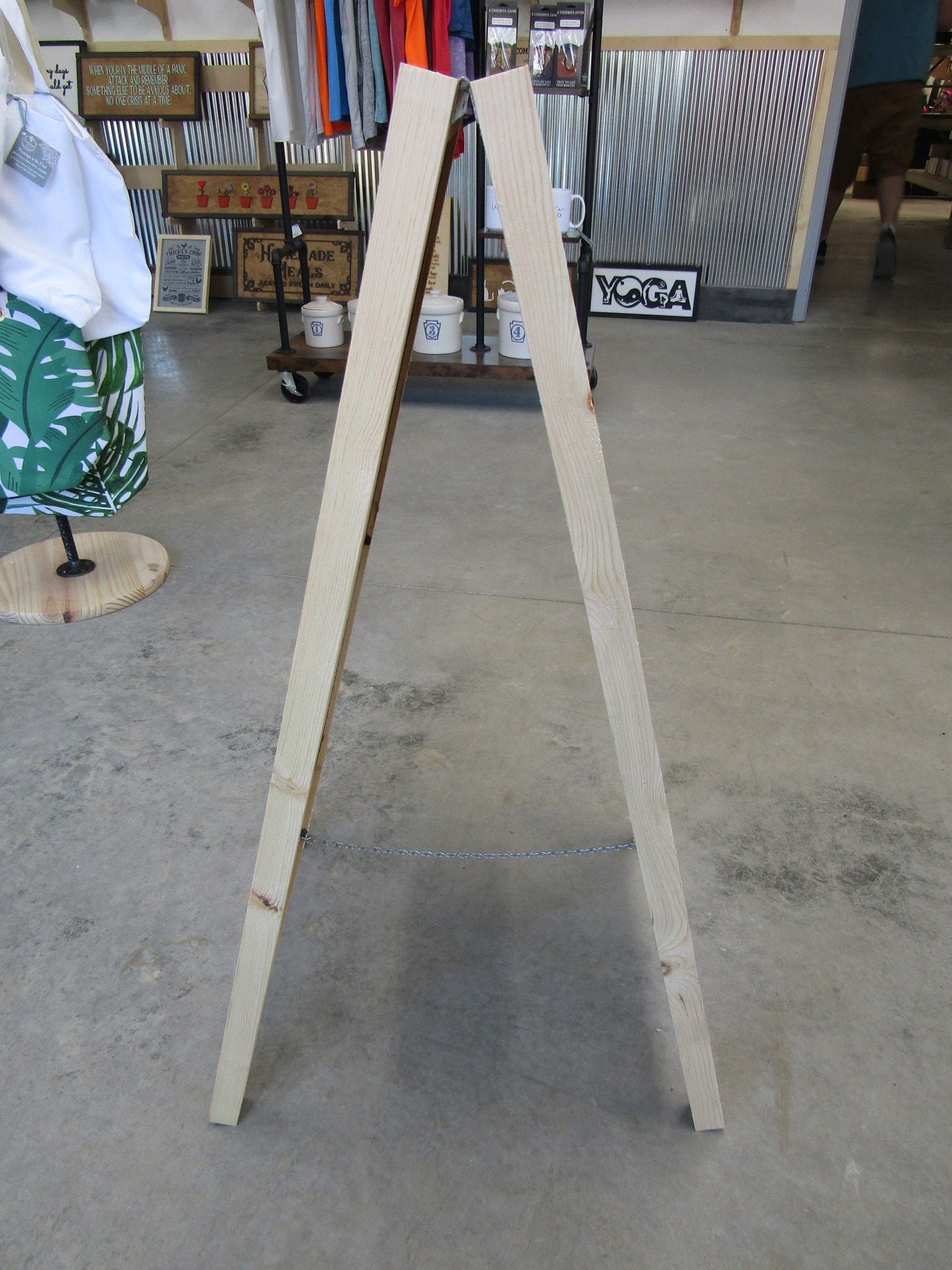 Chalk Board Daily Specials Sidewalk Sandwich Board A Frame Folding Affordable Info Sign Free Standing Extra Large Commercial Hinge Outdoor