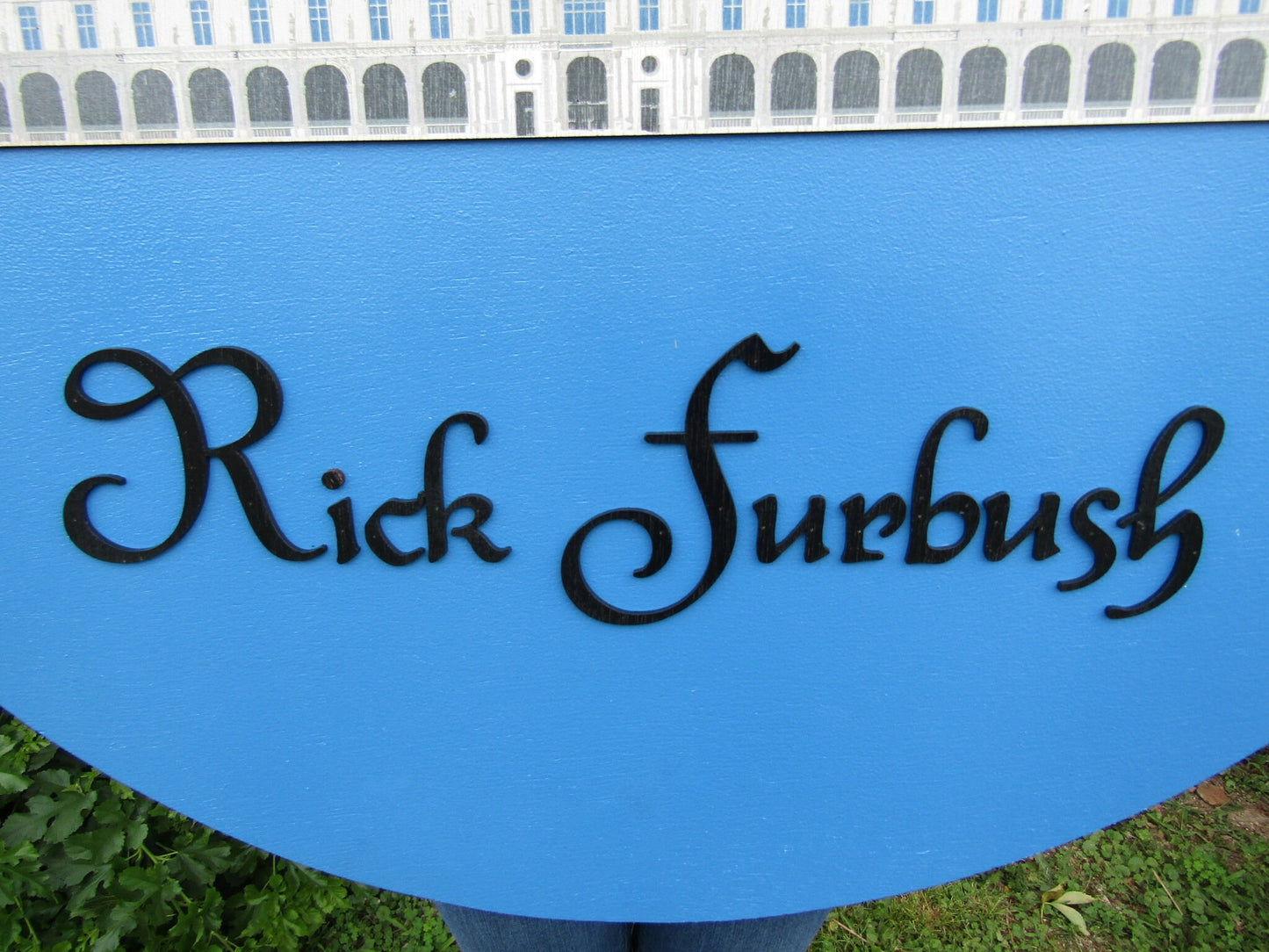 Rise Of The Renaissance Custom Replica Style Castle Round 3D Raised Sign Victorian Era Reenactment Handmade Redesign Wood Handmade Sign