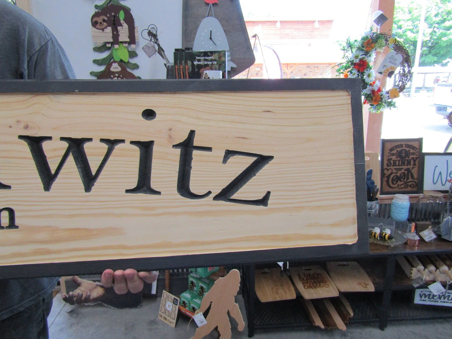 Personalized Last name Wedding Gift Established Year Couple Married Engagement New Home Custom Name Date Wooden Routed Engraved Etched Sign