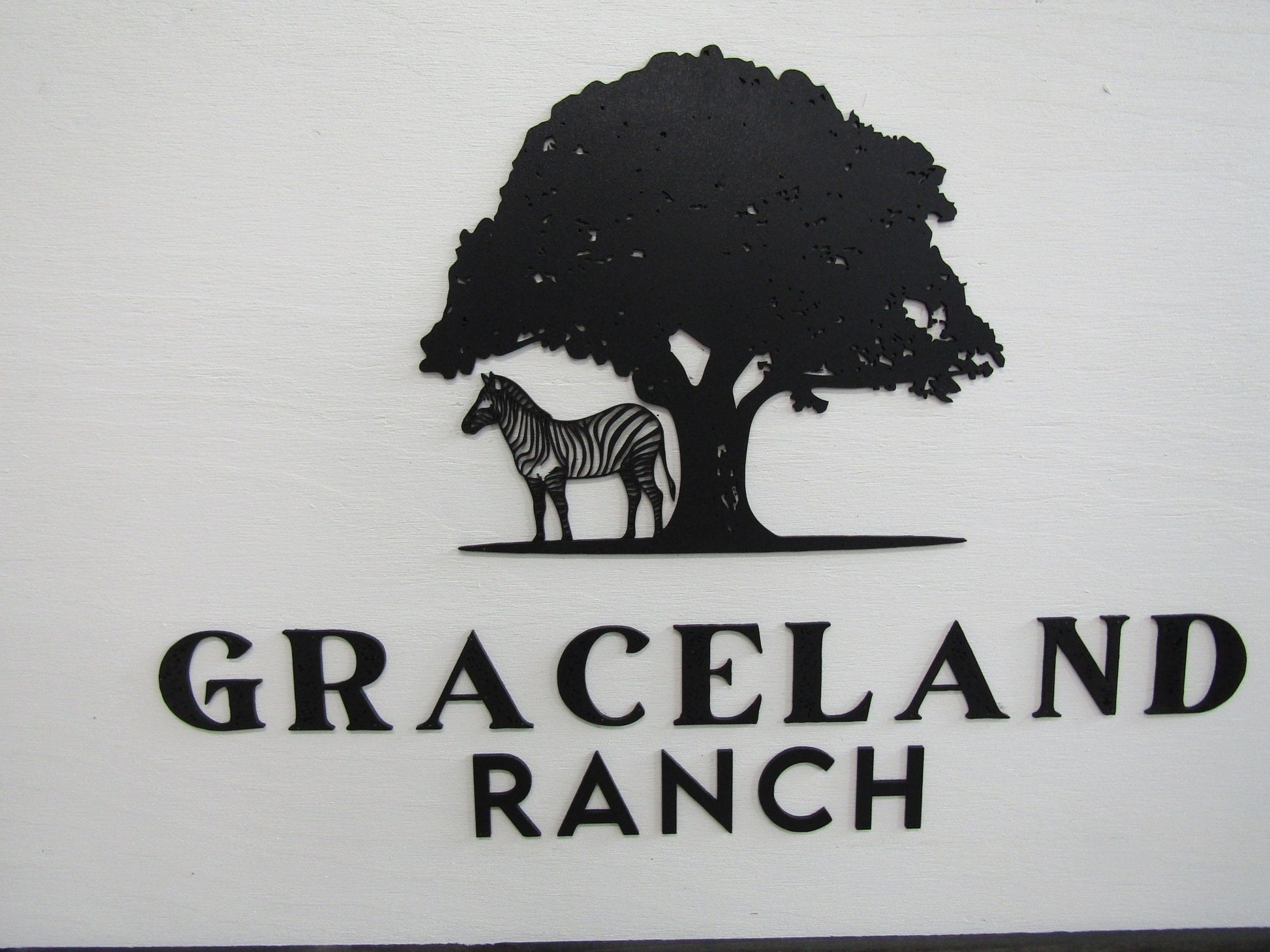 Custom Business Sign Rectangle 3D Large Custom Farm Ranch Oak tree Your LOGO Company Indoor Outdoor Small Business Logo Laser Cut Wood Sign