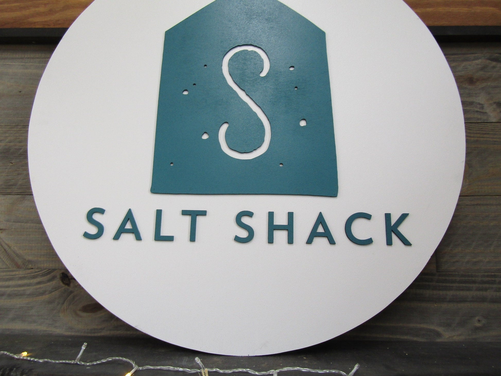 Custom Bar and Grill Cabin Eatery BNB Shack Sign Wooden Your Logo Personalized Simple Affordable Outdoor Indoor Patio Commerical Signage