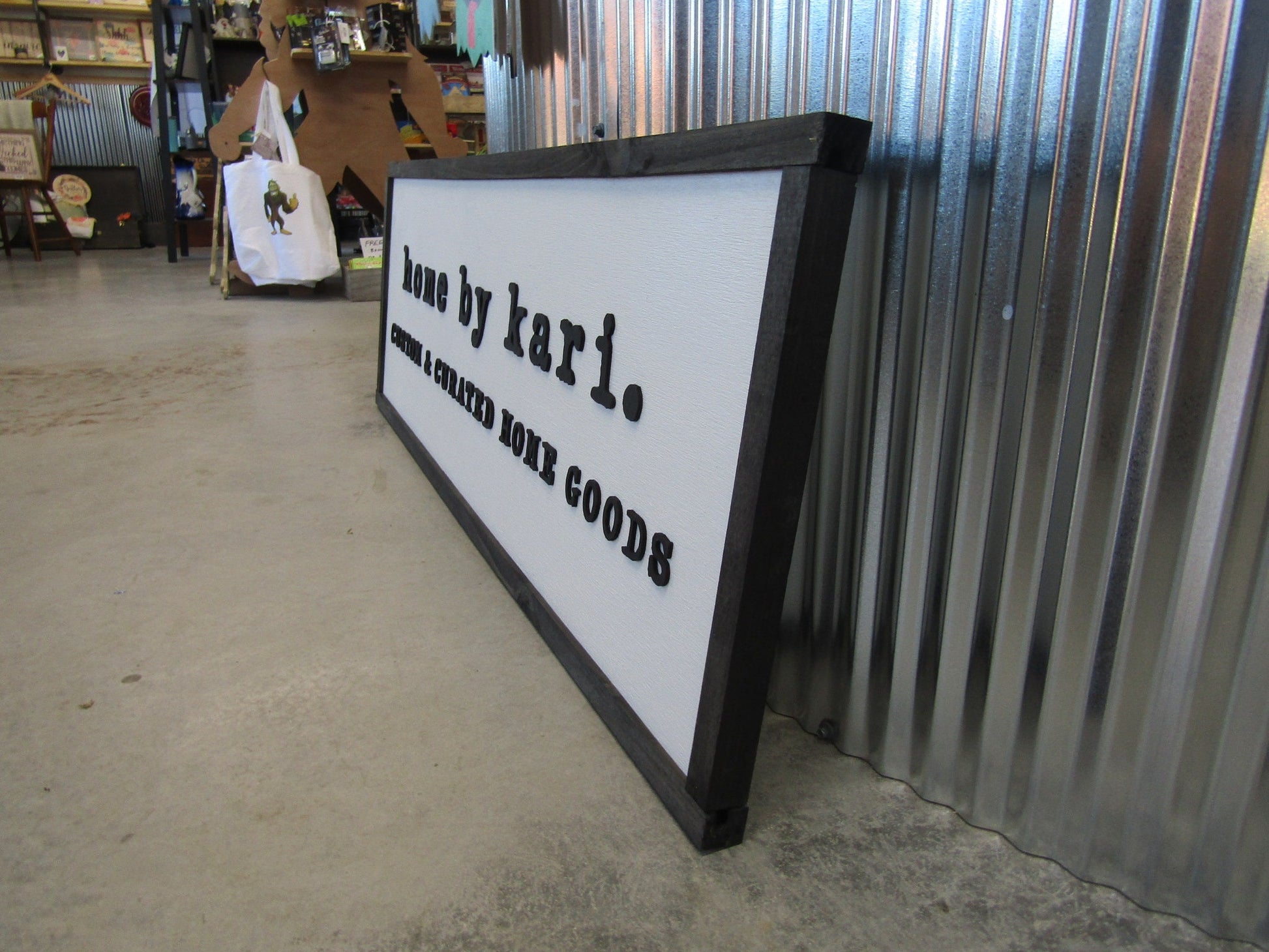 Custom Rectangle Wood Sign Home Store Decor Commerical Signage Your logo Company Name Personalized 3D Raised Wooden Handmade Letters