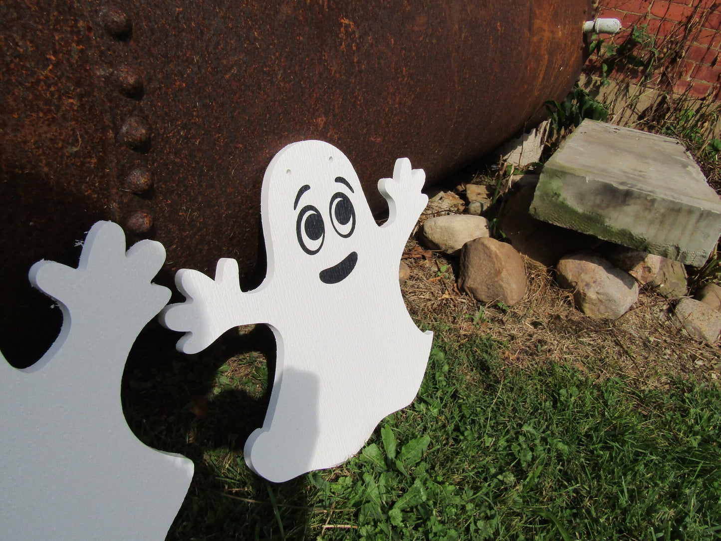 hanging ghosts for scary woods