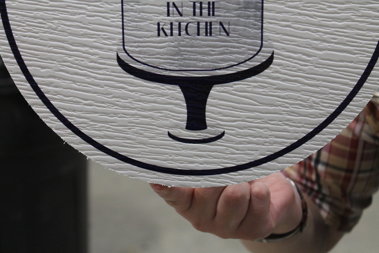 Fancy Cake Sign PVC Weatherproof Waterproof Print In Color Minimalist Sign Cake Pretty Floral Custom Logo Flat Surface Door Hanger Business