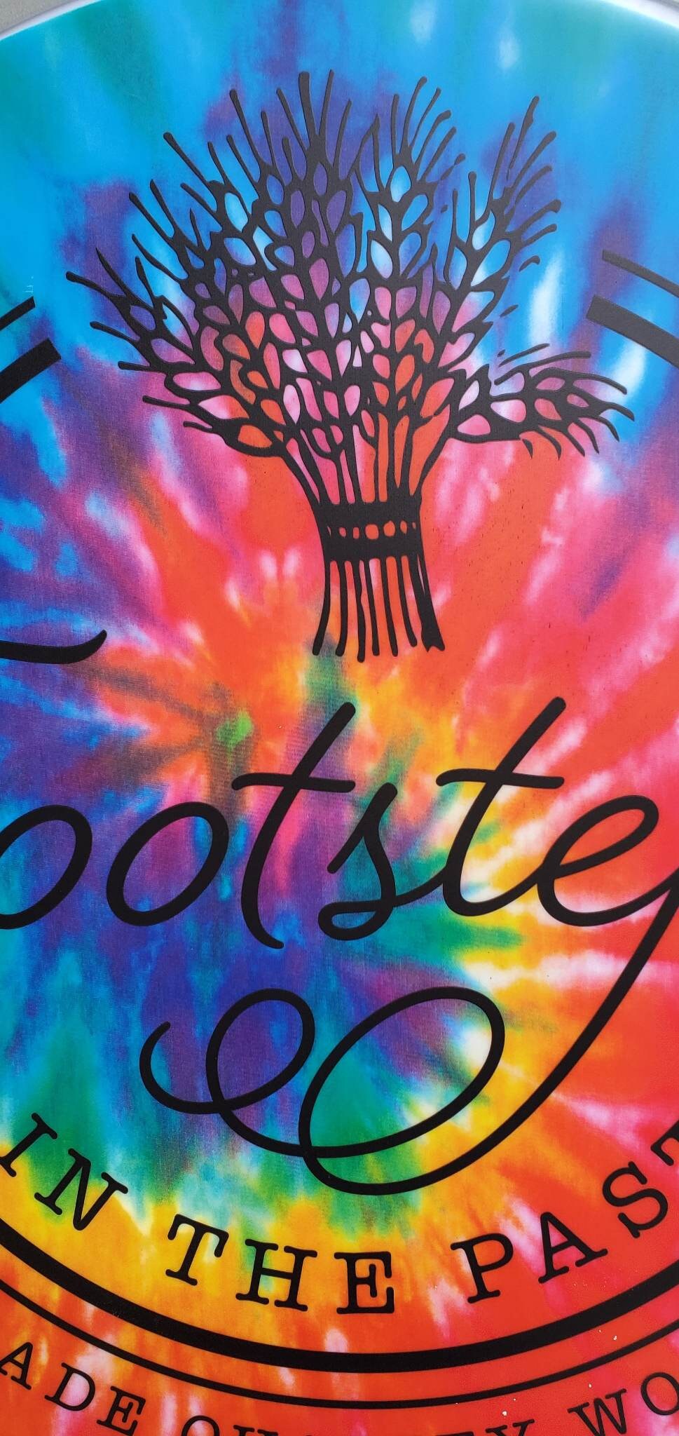 Custom Light lit led store front entrance Outdoor Round Blade Sign Wall or Ceiling Mounted Circle for your business display your logo