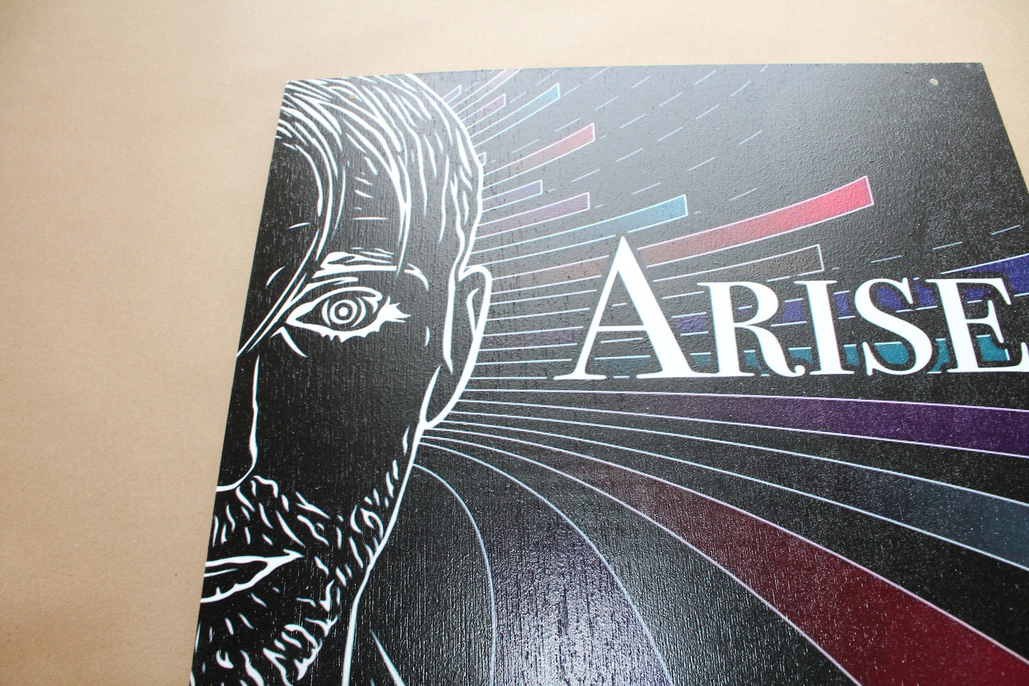 Small Business Sign Logo Your Actual Logo Square Hanging Sign Art Design Booth Custom Square Personalized Wall Art Color Wood Print