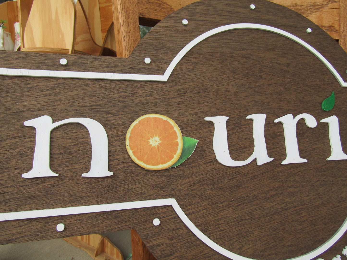 Juice Bar Sign Smoothie Bar Restaurant Sign Custom Business Sign Exterior Outdoor Wooden Orange Fruits Fresh Snack bar FootstepsinthePast