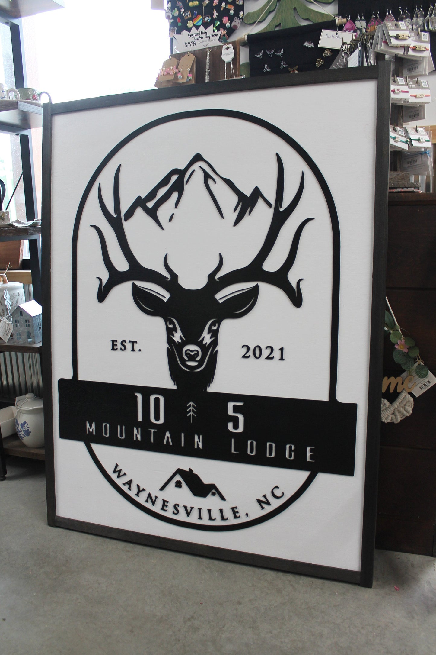 mountain retreat sign