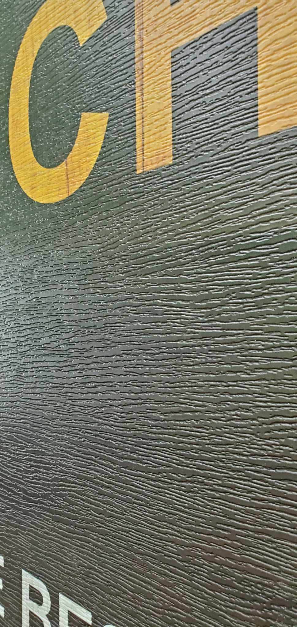 Vintage Barn Sign PVC Textured Finish Weatherproof Fade Resistant Mail Pouch Treat Yourself Rustic Waterproof Decor Chew Printed Outdoor