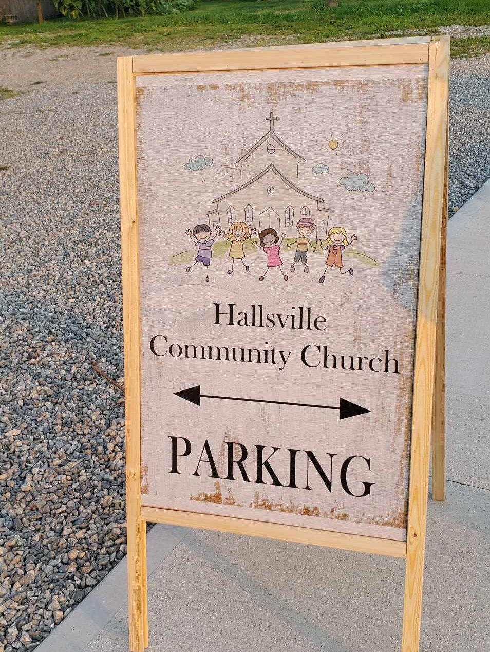 Parking Church Sidewalk Sign A Frame Folding Sign Affordable Business Sign Your Logo Free Standing Commercial Hinge Outdoor Advertising