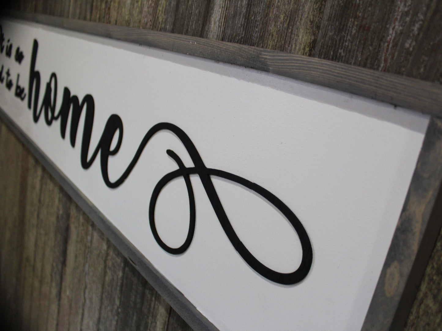 It Is Good To Be Home, Large Custom Sign, Over-sized Rustic, Wood, Laser Cut Out, Raised Letters, Extra Large, Sign, Couch Sign, Fireplace