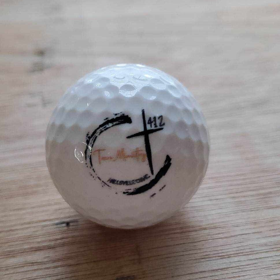 Wholesale Bulk Custom Golf Balls Golfer Sport Logo Image Company Business Name Personalized Printed Set Bulk Club Clubhouse Create Your Own