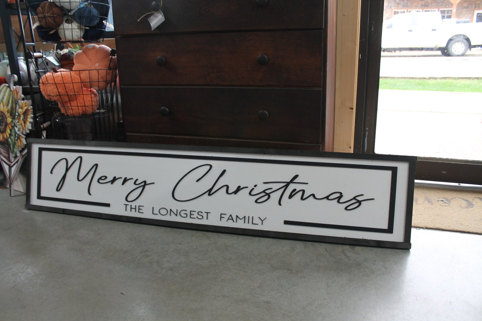 Custom Last Name Wood Laser Cut Out 3D Sign Elevated Letters Personalized Merry Christmas Rustic Farmhouse Winter