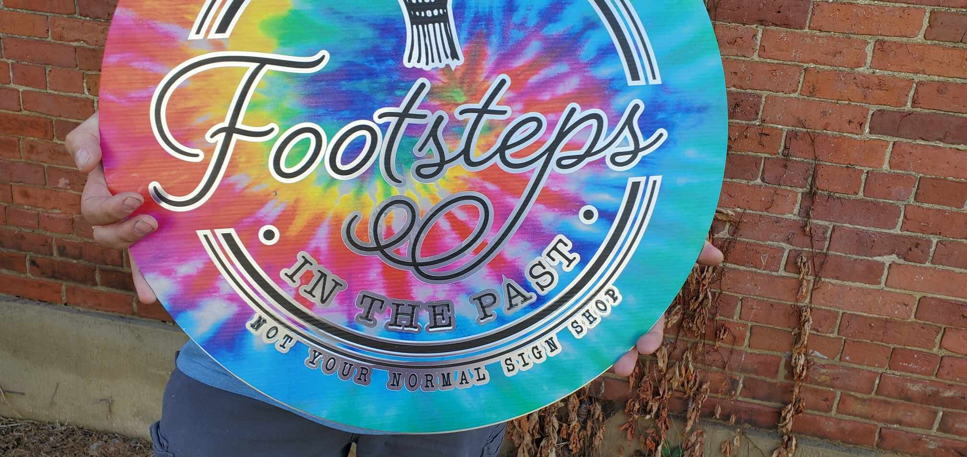 Personalized Aluminum Sign with your Custom business Logo on Aluminum Great for outdoors not steel will not rust