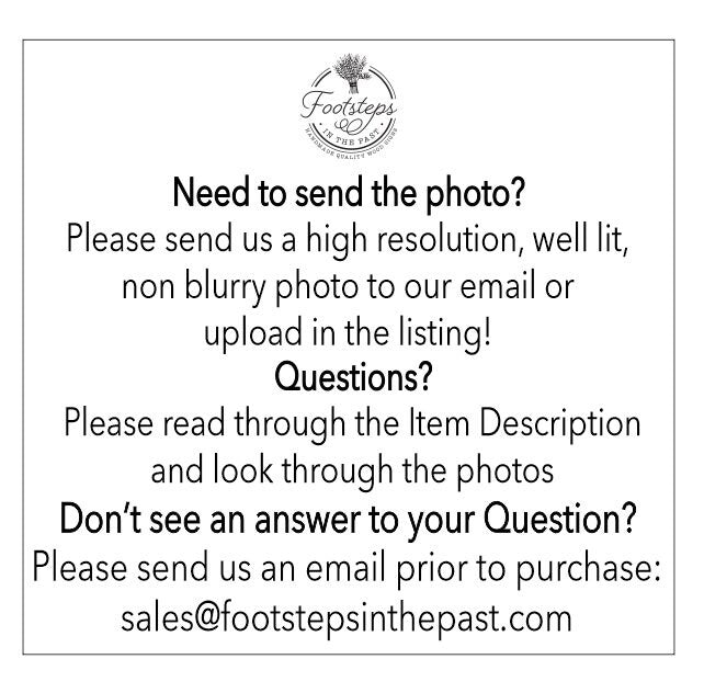 Vintage photograph on Acrylic with gold wood frame customized with your actual photograph can us retro or modern photo or picture