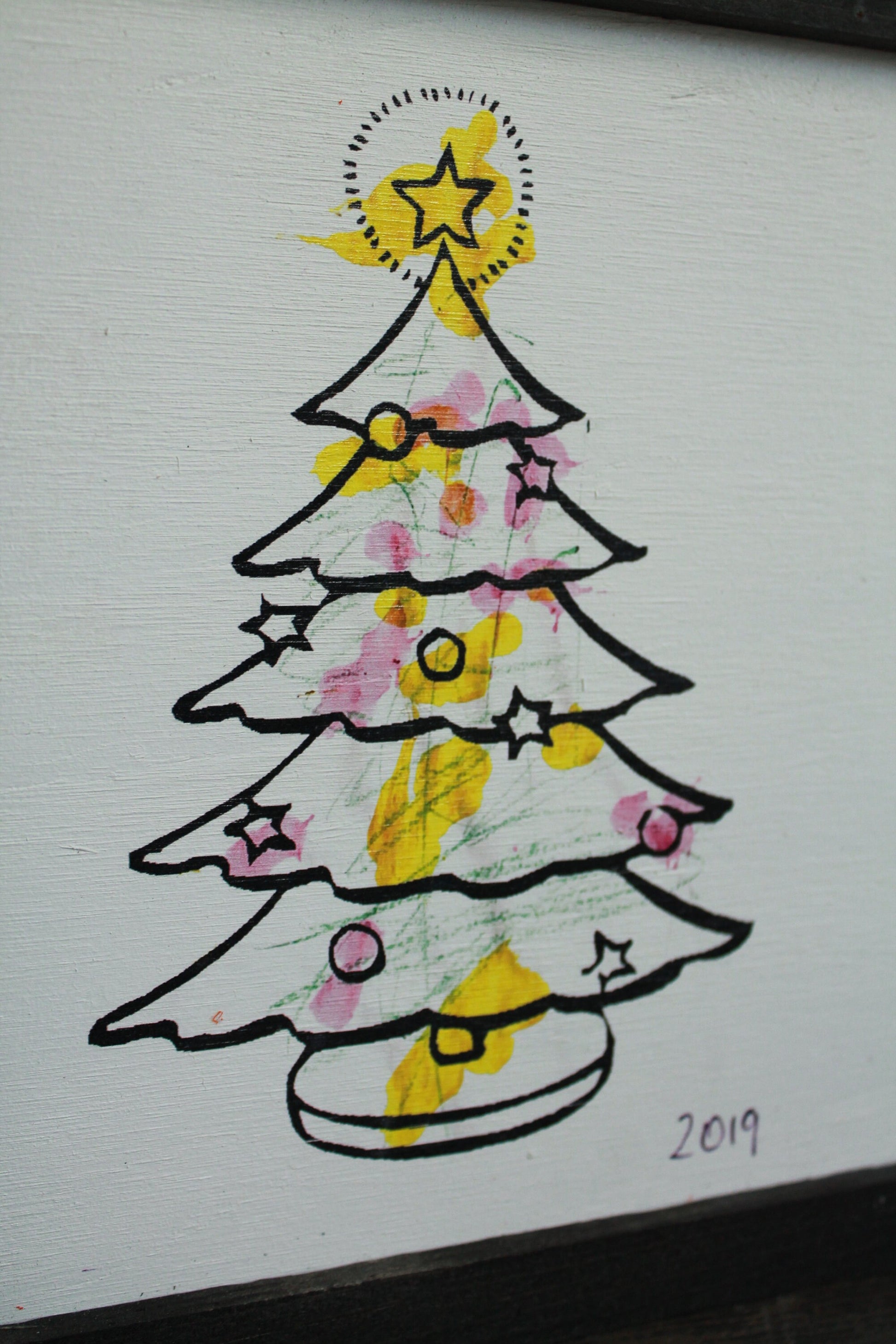 Handwriting Sign With Coloring Art Uvprinted Your Actual Hand Writing Raised Text 3D Personalized Custom Shabby Chic Gift Mom Dad Parent