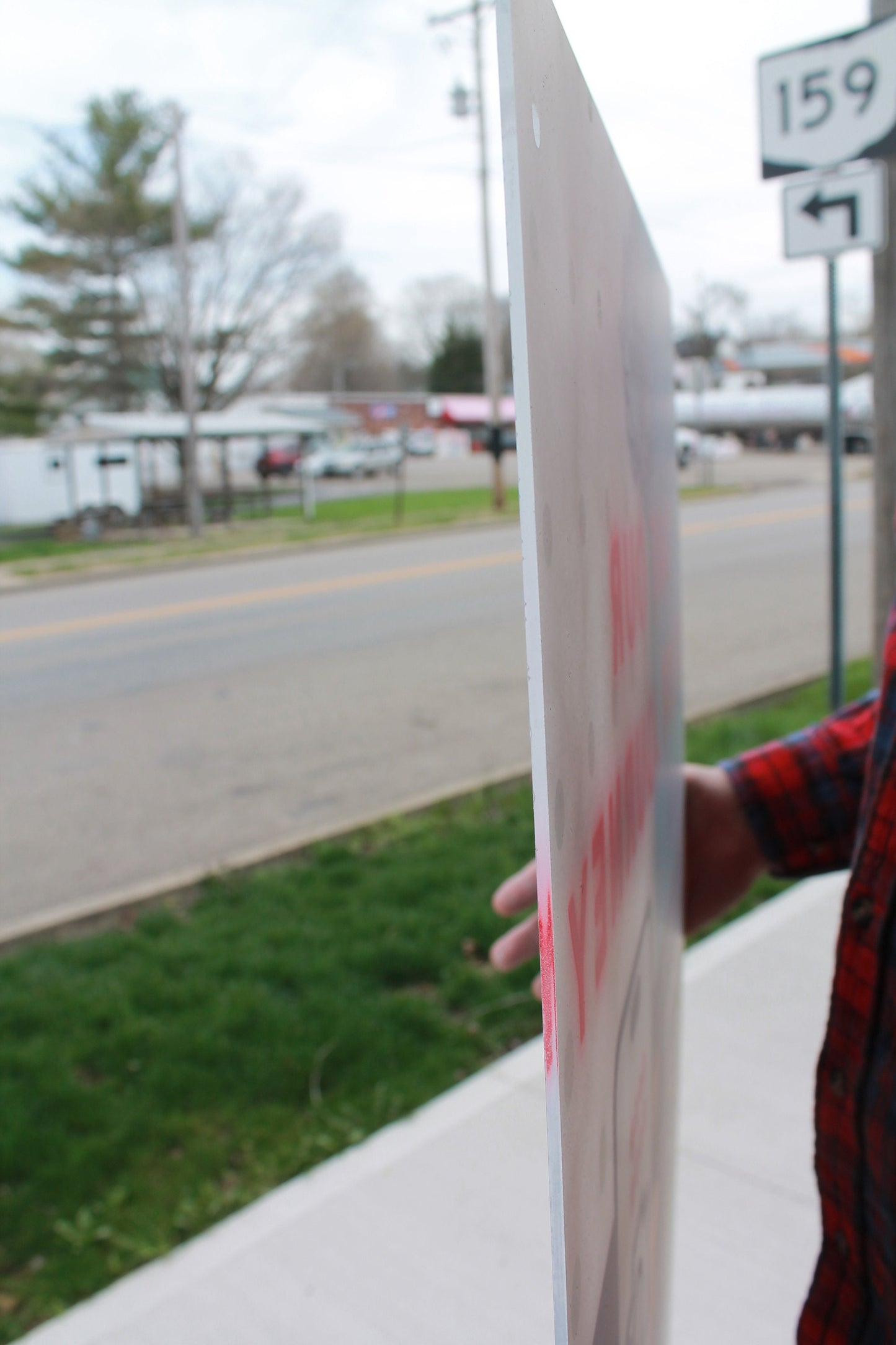 Custom Reverse Printed Acrylic QR Code Informational Commerical Signage Scan Map Business Sign Personalized Color Logo