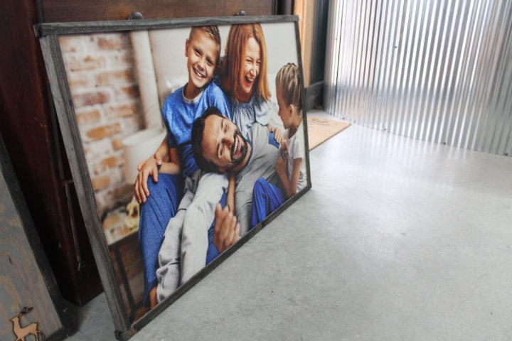 Custom Printed Sign Family Photo Photography Image Your Image Picture Wooden Handmade Sign Home Decor Personalized Living Room Wall Hanging