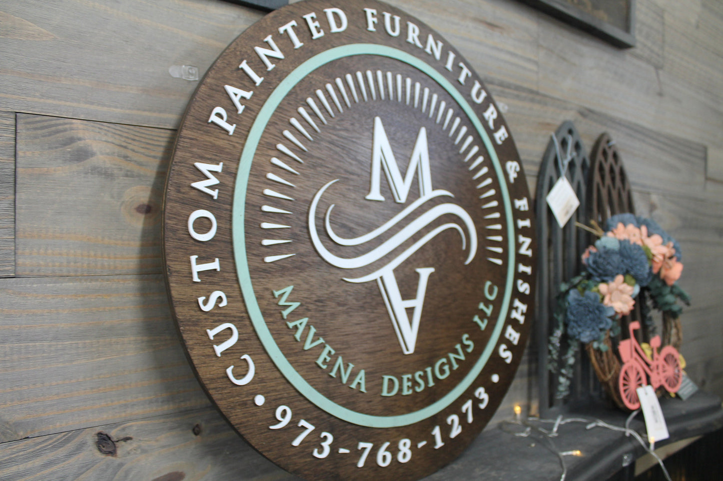 Custom sign logo sign business sign custom quote sign personalized sign salon sign furniture store studio sign for home layered sign wooden