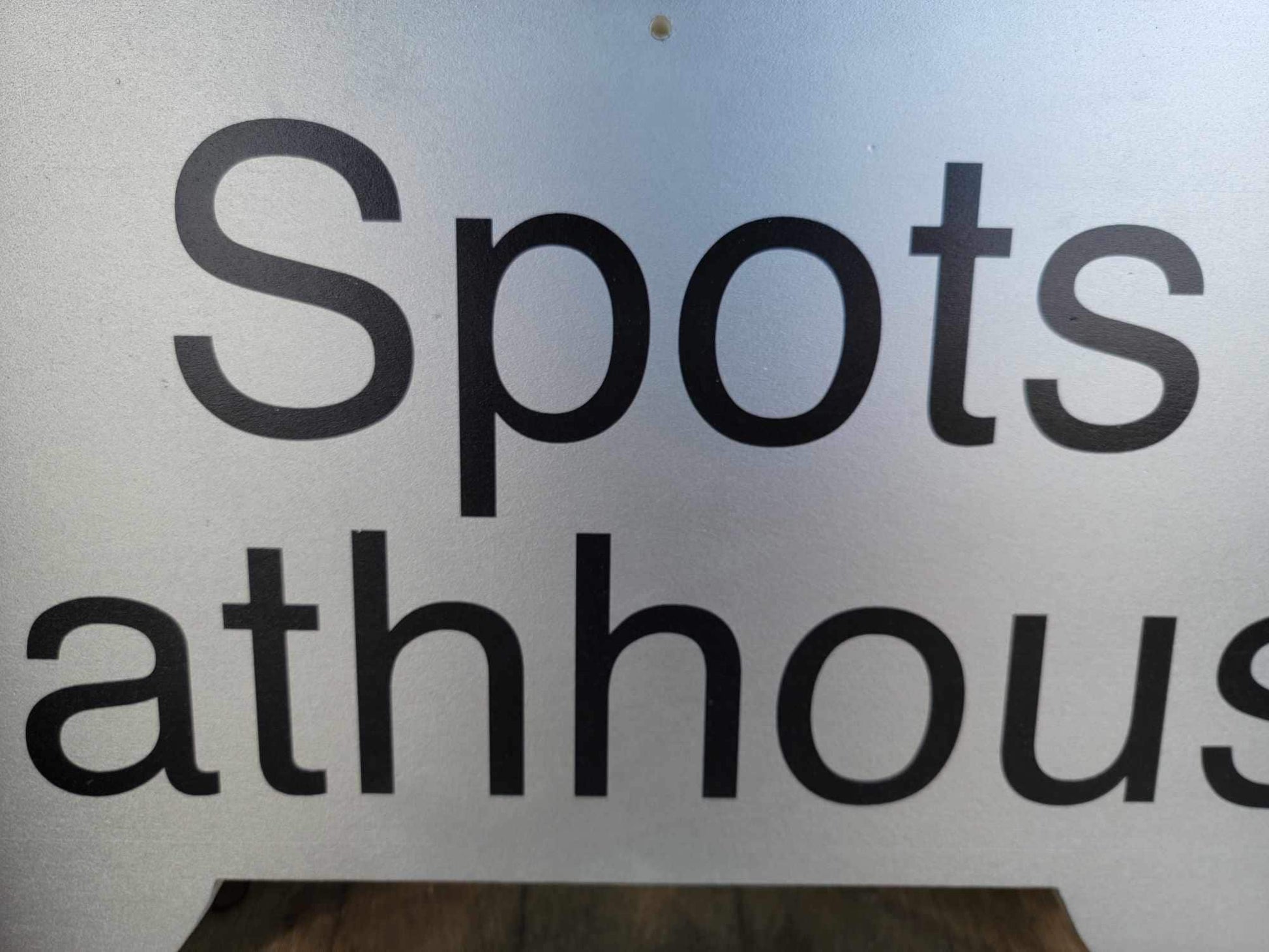 Custom Printed Sign Dog Bone Contour Weatherproof Sign pvc plastic smooth Personalized Ready for your Great for hanging or wall mounted