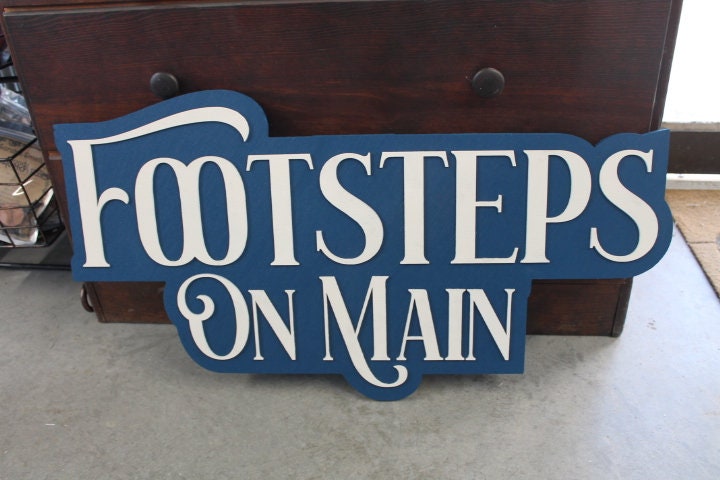 Custom Layered Sign Cutout Wooden Name Sign Business Sign Phrase Sign Personalized 3D Raised Text Your Custom Sign Handmade