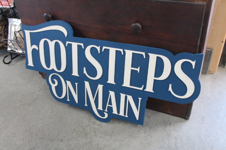 Custom Layered Sign Cutout Wooden Name Sign Business Sign Phrase Sign Personalized 3D Raised Text Your Custom Sign Handmade