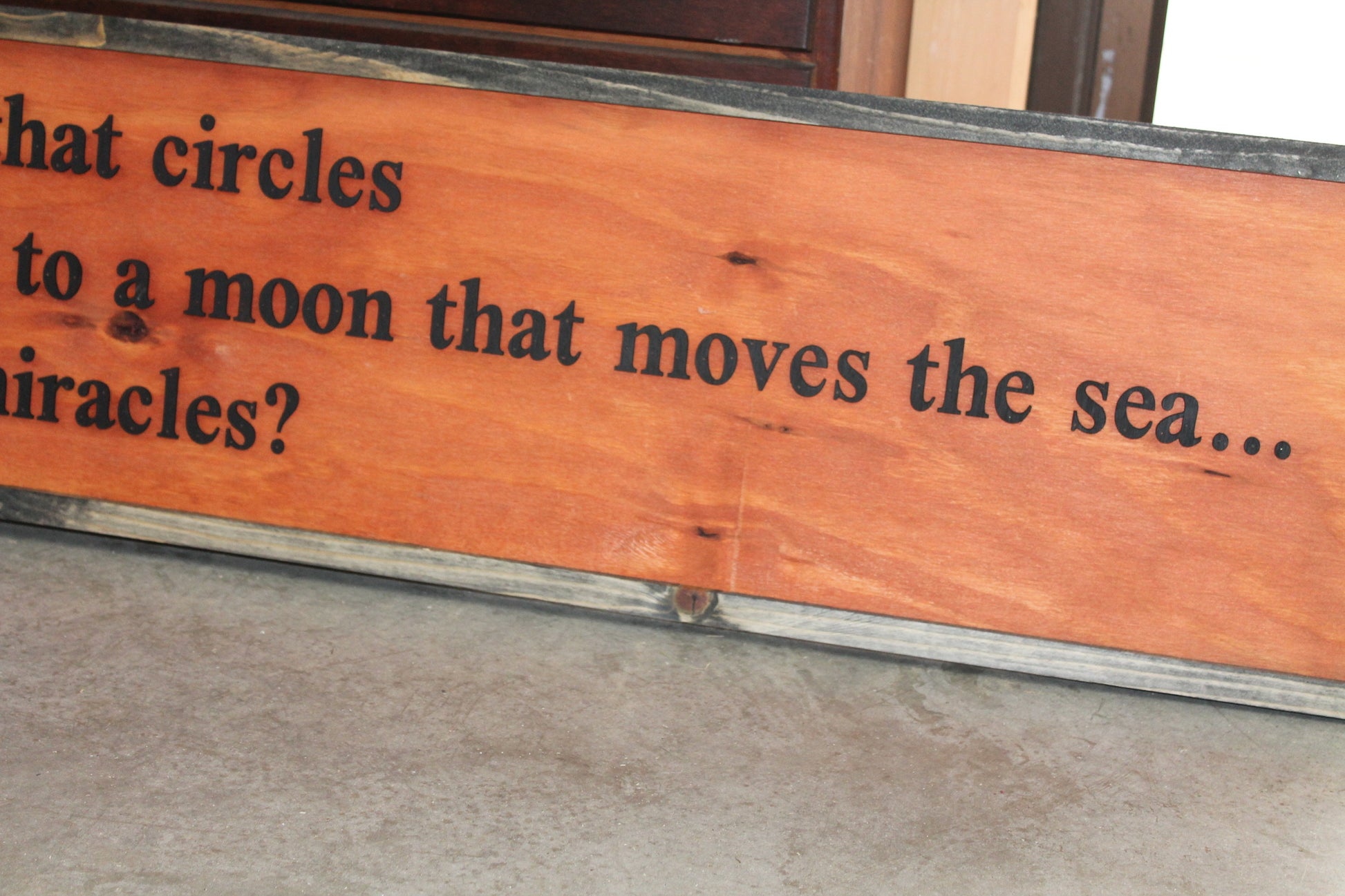 Believe in Miracles Earth Sun Good Things Good Vibes Inspirational Faith Fire Water Handmade 3D Raised Sign Home Decor Happiness