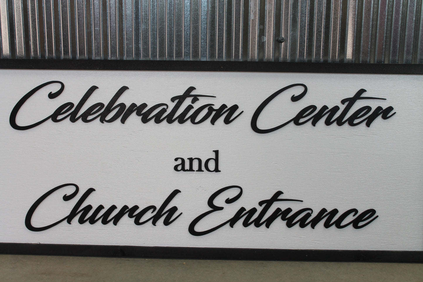 Customizable Wooden Sign Door Entrance Center Business Sign Framed Name Plate Commerical Signage 3D Raised Church Custom Matching Direction