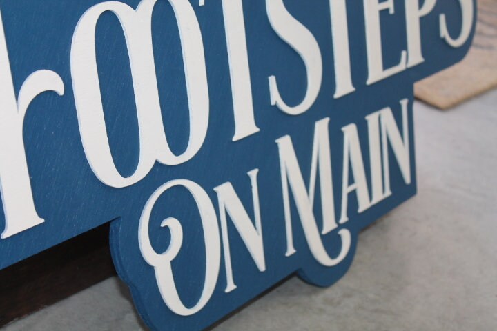 Custom Layered Sign Cutout Wooden Name Sign Business Sign Phrase Sign Personalized 3D Raised Text Your Custom Sign Handmade