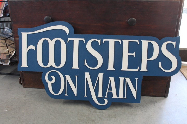 Custom Layered Sign Cutout Wooden Name Sign Business Sign Phrase Sign Personalized 3D Raised Text Your Custom Sign Handmade