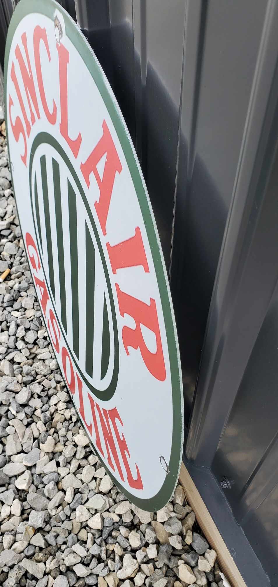 Sinclair Gasoline Oil Gas Station Reproduction Garage Sign For Him Giftable Aluminum Sign Printed Memorabilia Classic Petroliana Petroleum