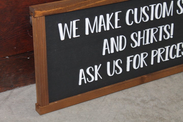 Customizable Personalized Custom Text Image Your Words here Home Decor Handmade Home Decor Raised Laser Cut Layered Signage