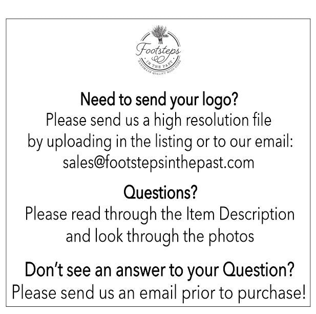 Custom Sign Square Business Commerical Signage Minimalist Made to Order Glam And Glo Beauty Store Front Small Shop Logo Wooden Handmade