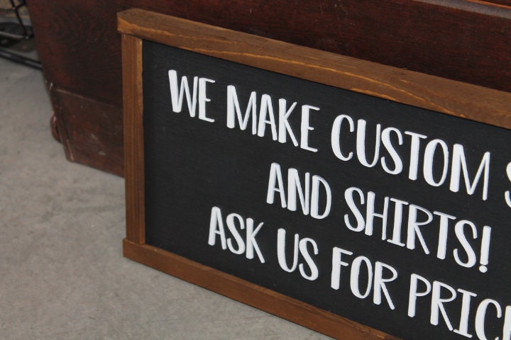 Customizable Personalized Custom Text Image Your Words here Home Decor Handmade Home Decor Raised Laser Cut Layered Signage