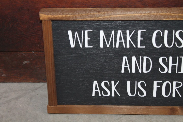 Customizable Personalized Custom Text Image Your Words here Home Decor Handmade Home Decor Raised Laser Cut Layered Signage